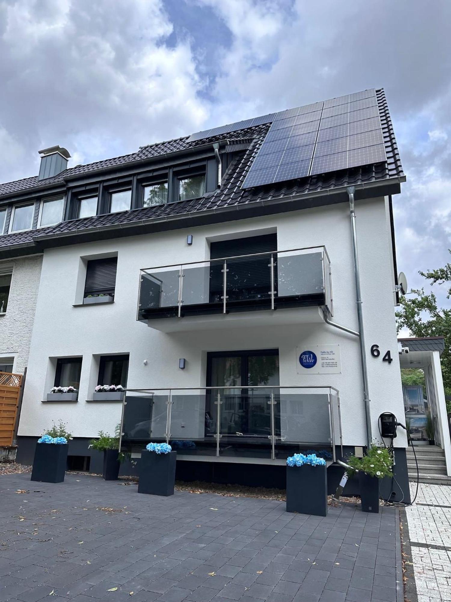 Fewo By Hd Mit Parkplatz, Wallbox, Wintergarten Bad Salzuflen Extérieur photo